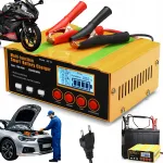 Aku laadija LCD-ga, 12V/24V, 12A, remondifunktsiooniga