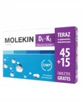 Toidulisand MOLEKIN D3 + K2, 60 tabletti