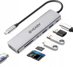 Byeasy UC-707 USB-C jagaja, 7 pesa