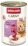 Animonda Carny m&auml;rg kassitoit veise- ja lambalihaga t&auml;iskasvanud kassidele, 400 g