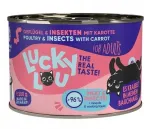 Lucky Lou Lifestage koerte konserv linnuliha ja putukatega, 200 g