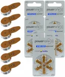 Kuuldeaparaadi patareid Power One Varta p312 / 312 / PR41, 30 tk