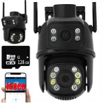 V&auml;ljas IP WiFi kaamera, 2x8MP, 5x suum, Ultra HD, liikumisanduriga