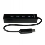 USB jagaja StarTech ST4300PBU3, 4 pesa, USB 3.2 Gen 1