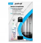 Dafi PushAir 500 ml veepudel valge apelsini kontsentraadiga