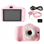 Laste digitaalne kaamera Full HD 28MP 32GB m&auml;lukaardiga
