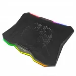 Reguleeritava, LED RGB-valgustuse ja USB-ga s&uuml;learvuti jahutusalus 12&ndash;17"
