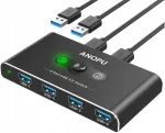 ANOPU KS01 USB jagaja, 4 pesa