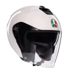 Avatud kiiver AGV Irides, valge l&auml;ikiv, suurus L
