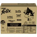 PURINA FELIX FANTASTIC DUO kassitoit kotikestes želees, 120 x 85 g