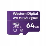 Western Digital WD Purple 64GB Surveillance Class 10 UHS 1 MicroSD kaart