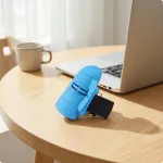 Juhtmevaba r&otilde;ngast&uuml;&uuml;pi hiir reguleeritava rihmaga, mini USB, sinine
