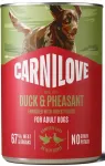 CARNILOVE koerakonservid pardiliha ja faasaniga, 400 g