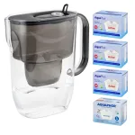 Veefiltri kann Aquaphor Fresh 3,2 l must 4 filtriga
