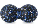 Massaaživ pall SPOKEY Grean Ball Duo, must-sinine-valge, 8 cm