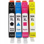HP 364XL tindikassettide komplekt, 4 tk, kiibiga, sobib Deskjet 3070A, 3520, Photosmart 5510 printeritele