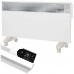 2500 W valge elektriline k&uuml;tteahi WiFi termostaadiga