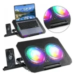 S&uuml;learvuti jahutusalus LED RGB-valgustusega, reguleeritav, 14&ndash;16"