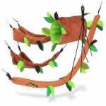 Laste hammocki ja m&auml;nguasjade komplekt, 5 osa, pehme, InAndOutdoorMatch