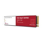 SSD ketas WD Red SN700 4TB M.2 2280 NVMe (3400/3100 MB/s) WDS400T1R0C