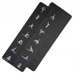 Spordimatt MARTES FOLDY MAT, must, 183 x 61 x 0,3 cm