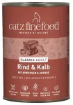 Catz Finefood Classic N.07 m&auml;rg kassitoit veiseliha ja vasikalihaga, 400 g