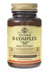 Toidulisand SOLGAR Vitamin B Complex 50, 50 kapslit, veganitele