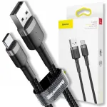 USB-USB-C QC kaabel, 2 m