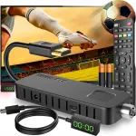 TV vastuv&otilde;tja dekooder HD DVB-T2 & DVB-C HEVC H.265 Mini Stick PVR salvestusega