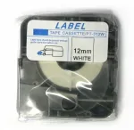 Iseliimuv v&ouml;&ouml; LETATWIN LM-300, 12 mm, valge, must tr&uuml;kk, LM-TP312W/PT
