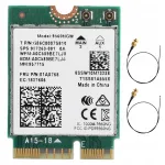 M.2 Wi-Fi 802.11ac ja Bluetooth 5.0 juhtmevaba kaart, 1.73Gbps
