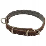 Poola pruun 10 mm nahast koera kaelarihm, 23&ndash;31 cm