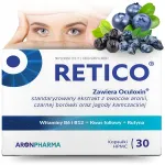 Toidulisand AronPharma RETICO Oculoxin, B6 ja B12 vitamiinid, 30 kapslit