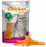 JK kuivatatud kana ribad kassidele, 50 g