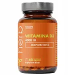 Toidulisand HERB VITAMIIN D-3 4000IU 60 kapslit