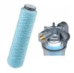 Vees filtri kassett Atlas Filtri 10'' SANIC BX 50 mikronit antibakteriaalne