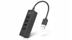 REAL-EL CQ-154 USB jagaja, 4 porti, USB 2.0
