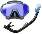 TUSA SERENE MIRROR sukeldumisvarustuse komplekt: mask ja snorkkel peeglikattega