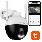 Tuya p&ouml;&ouml;ratav 4MP v&auml;lis-WiFi IP kaamera, 4x suum, liikumistuvastus