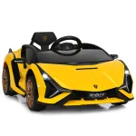 Laste elektriauto Lamborghini Si&aacute;n LED-tuledega