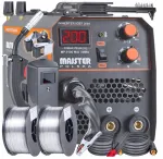 Keevitusmasin INVERTER IGBT MIG/MAG/FLUX/MMA, 200 A, 2 traadiketast