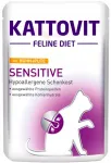 KATTOVIT Sensitive m&auml;rgtoit kassidele kana ja kalkuniga 85g
