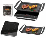 Elektriline kokkupuuteline grill induktsioonpliidiga 2in1 ProfiCook PC-ITG