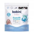 Pesukapslid lasteriietele Bobini, v&auml;rvilistele ja valgetele, 24 tk