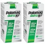 Toidulisand POLOMAG K+ magneesiumi, kaaliumi ja B6-vitamiiniga, 90 kapslit