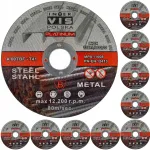 Metalli l&otilde;ikekettad Inox Platnium 125 mm x 1,0 mm, 50 tk