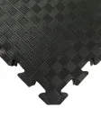 Sportlik tatami puslematt plaat, must, 50x50x1,3 cm