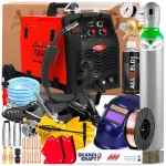 Keevitusmasin IDEAL PRAKTIK MIG 200, 200A, 230V, FLUX, MMA, IGBT