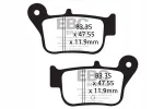 Piduriklotsid SFA SFA628 rollerile