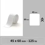 Niimbot R kleepsud, 45x60 mm, valged, 125 tk, B21/B21S/B3/B1S